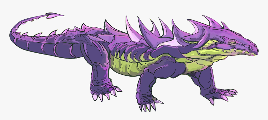 Purple Lizard Monster, HD Png Download, Free Download