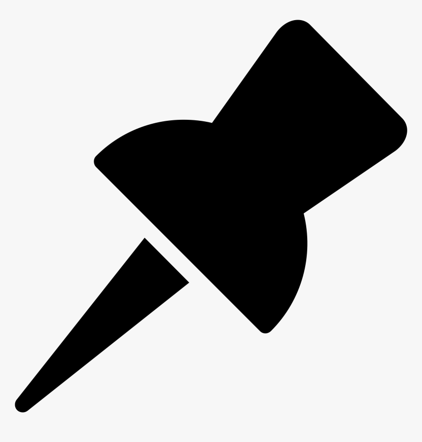 Pin Filled Icon - Pin Unpin Icon, HD Png Download, Free Download