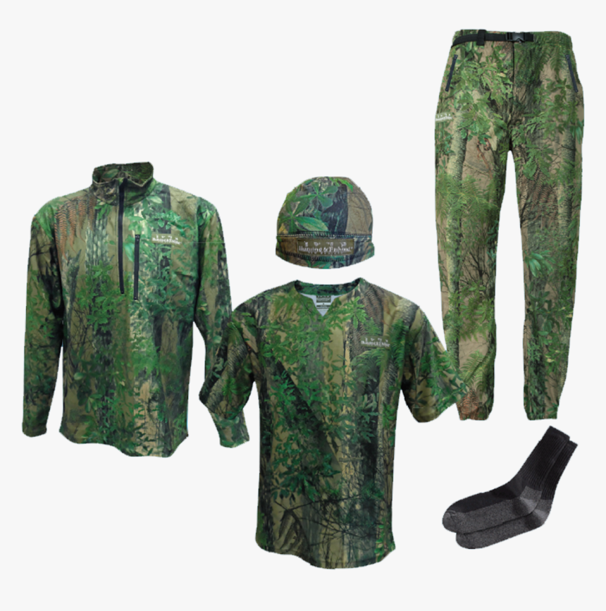 Hunting & Fishing New Zealand Men"s Forest Camo Pack"
 - Hunting And Fishing Clothing Packs, HD Png Download, Free Download