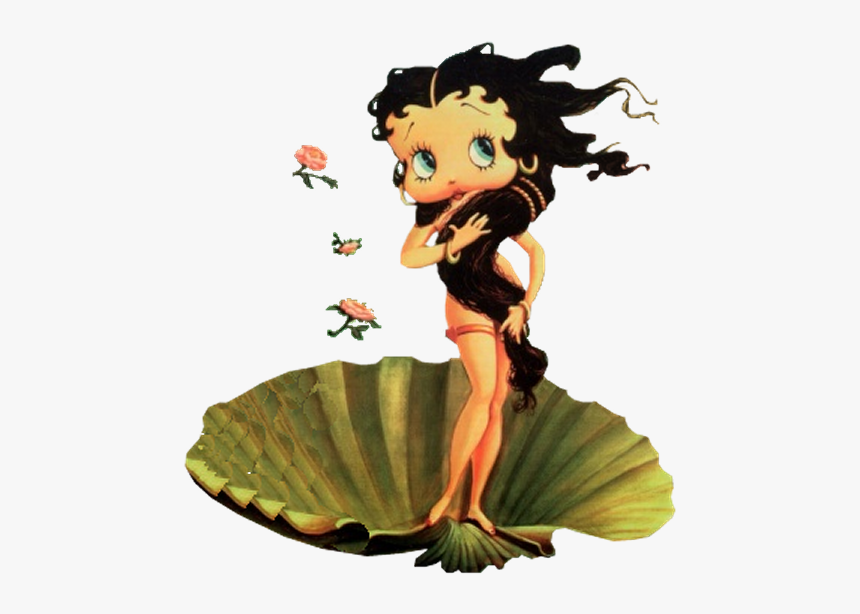 Jcw Bboop Mermaid - Betty Boop Venus, HD Png Download, Free Download