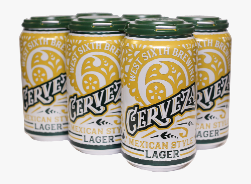 Cervezasixpack Cutout - West Sixth Cerveza Mexican Style Lager, HD Png Download, Free Download
