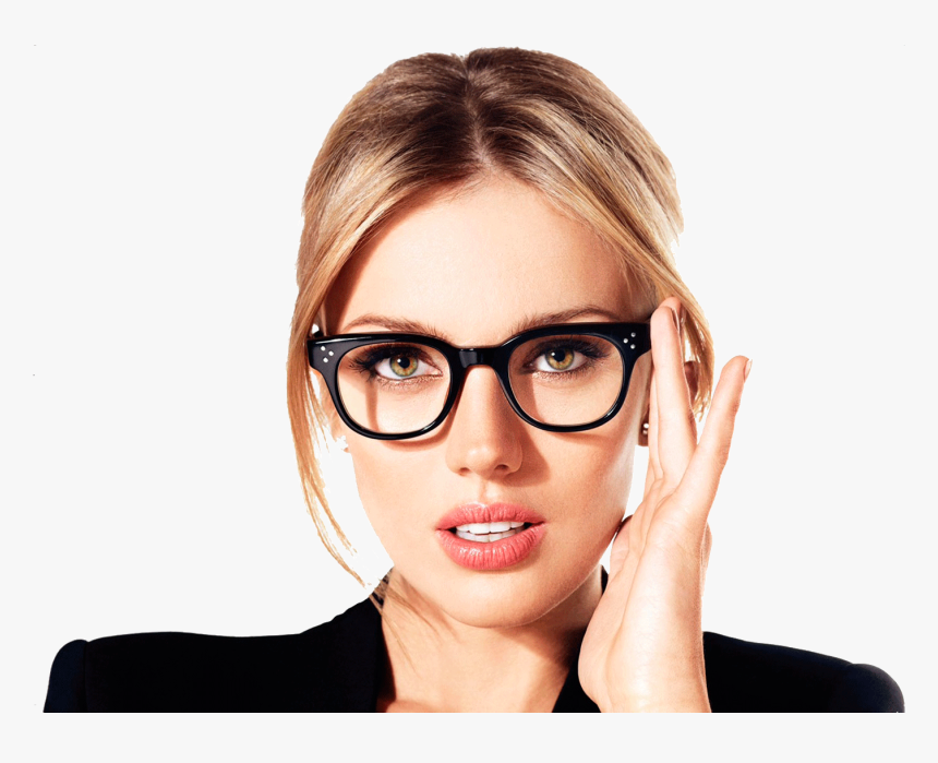 En Sol, Lentes De Contacto, Etc - Womens Nerd Glasses, HD Png Download, Free Download