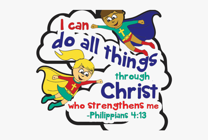 I Can Do All Things Clipart Picture Freeuse Download - Can Do All Things Through Christ Clipart, HD Png Download, Free Download