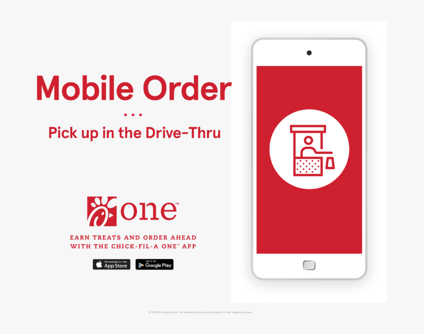 Chick Fil A One App, HD Png Download, Free Download