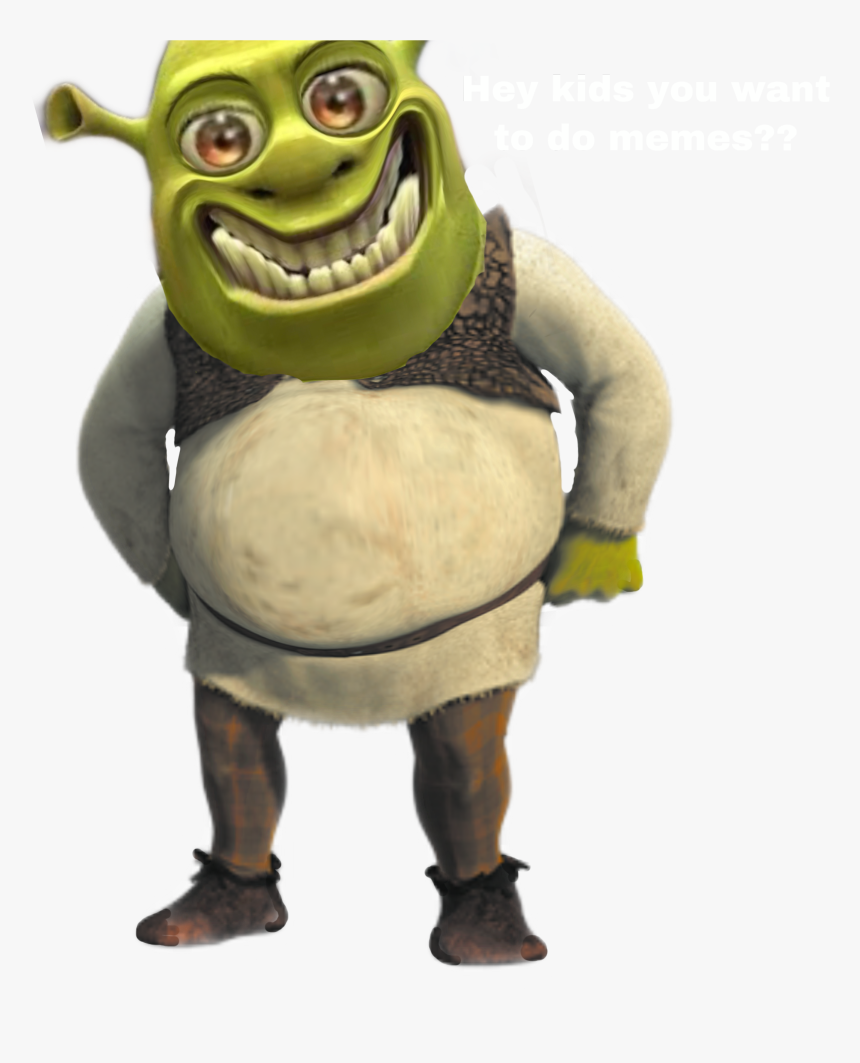 #shrek #meme #cringy #mlg #wrong #freetoedit, HD Png Download, Free Download