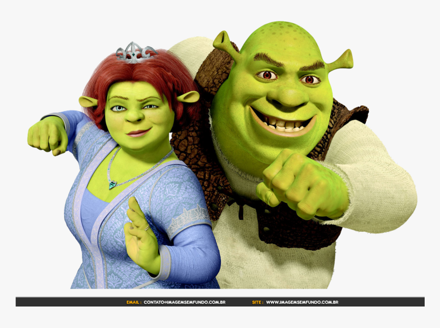 Shrek Png Download Image - Shrek And Fiona, Transparent Png, Free Download