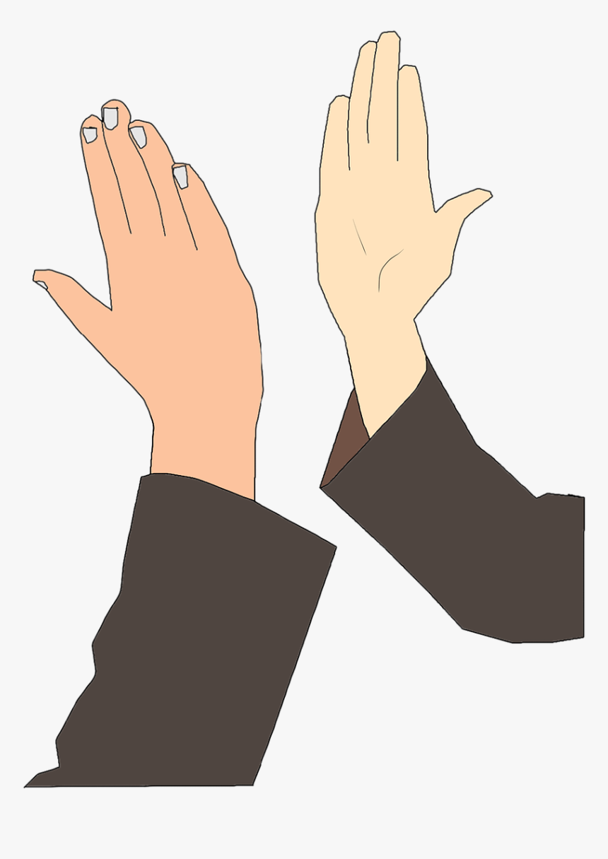 Transparent High Five Clipart, HD Png Download, Free Download