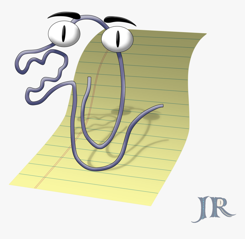 Clippy The Dragon - Calligraphy, HD Png Download, Free Download