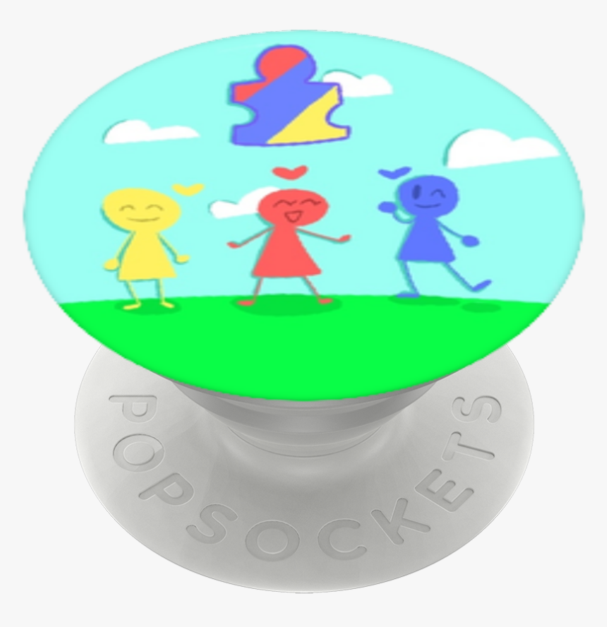 Autism Speaks, Popsockets - Cartoon, HD Png Download, Free Download