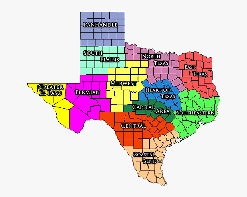 Map Of Texas Permian Basin, HD Png Download, Free Download