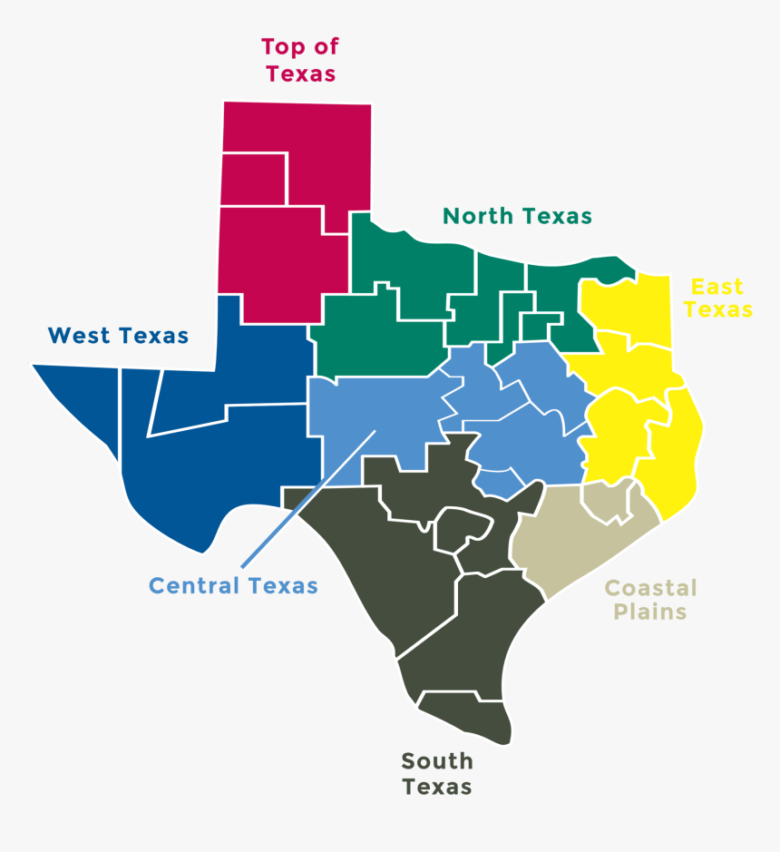 Disaster Relief Map - Map Of Texas Primary Results, HD Png Download, Free Download