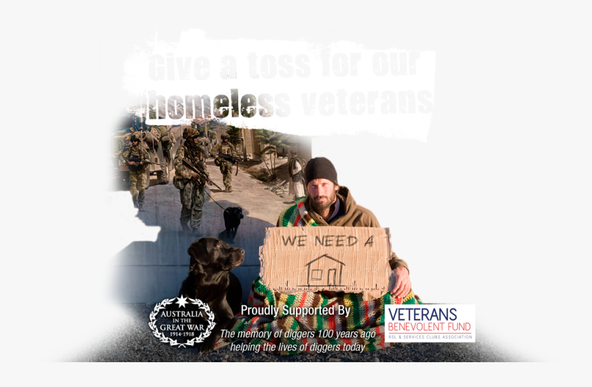 Homeless Veterans Png - Soldier, Transparent Png, Free Download