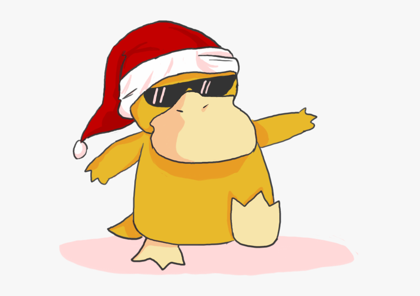 Psyduck Transparent , Png Download - Psyduck Xmas, Png Download, Free Download