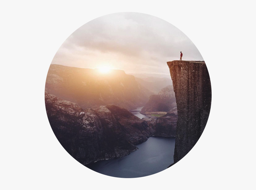 Preikestolen Circle - Prekestolen, HD Png Download, Free Download