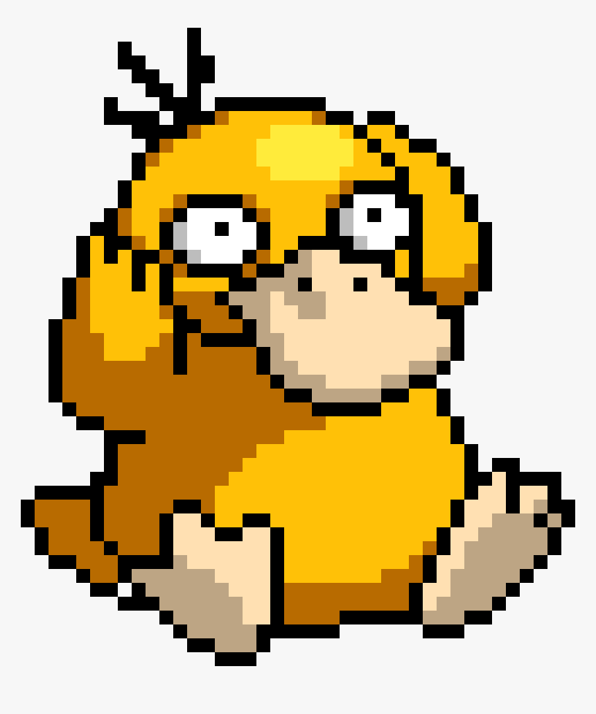 Psyduck Pearl Bead Pattern, HD Png Download, Free Download