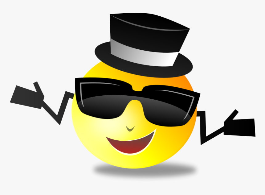 Smiley Face With Top Hat, HD Png Download, Free Download