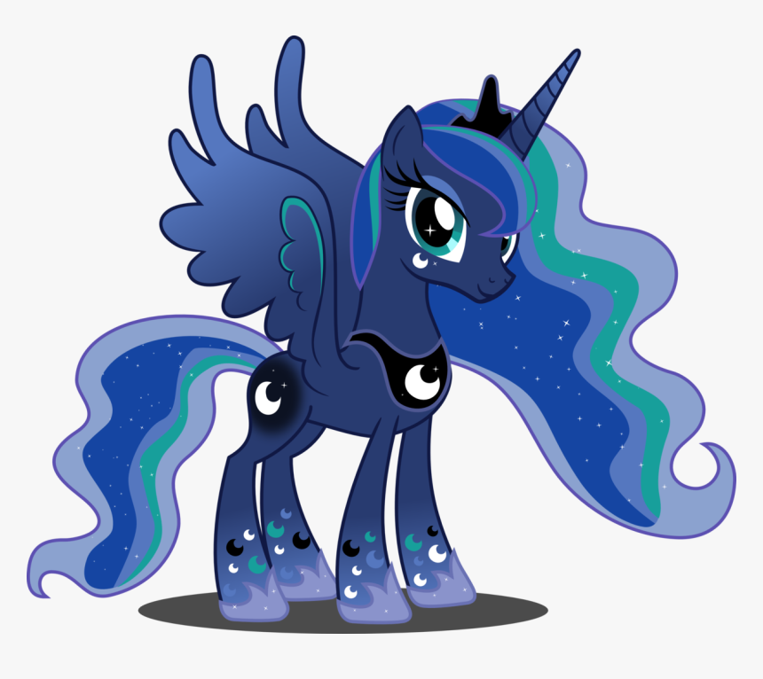 Vector Luna Hooded Figure - Mlp Princess Luna Vector, HD Png Download, Free Download