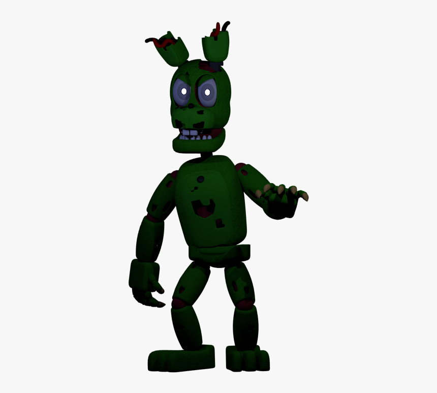 Tfc Springtrap, But As A Mix Of Spring And Scrap - Fnaf Tfc Springtrap, HD Png Download, Free Download