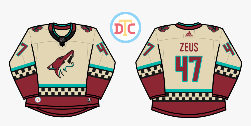 Road Png - Arizona Coyotes Concept Jersey, Transparent Png, Free Download