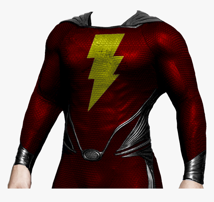 #shazam - Super Hero Suit Png, Transparent Png, Free Download