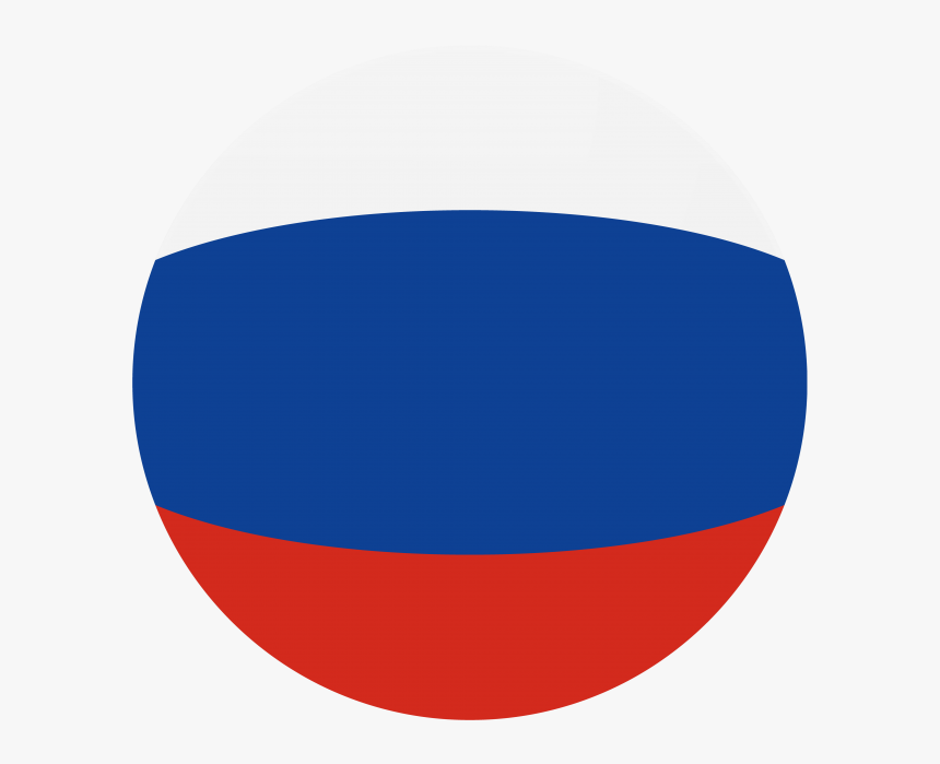 Russia Round Flag Png Transparent Icon - Sphere, Png Download, Free Download