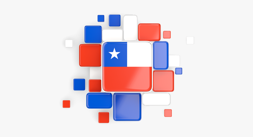 Background With Square Parts - Chile Background Png, Transparent Png, Free Download