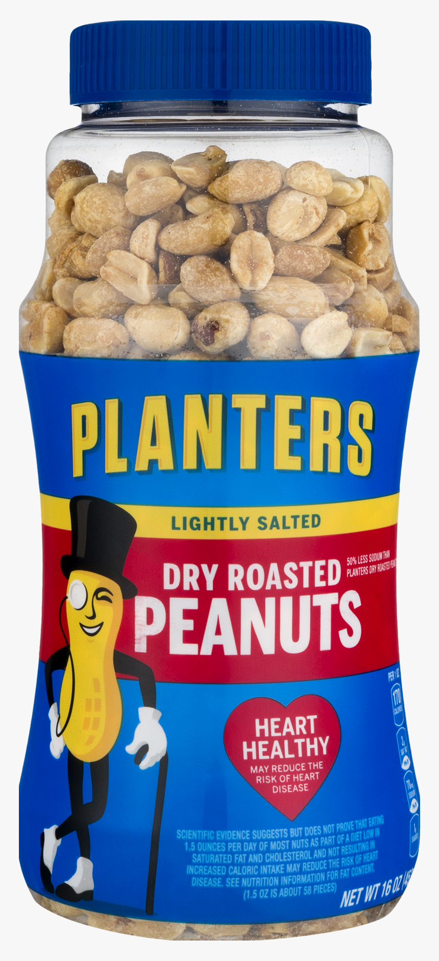 786 X 1800 - Planters Dry Roasted Peanuts 16 Oz, HD Png Download, Free Download