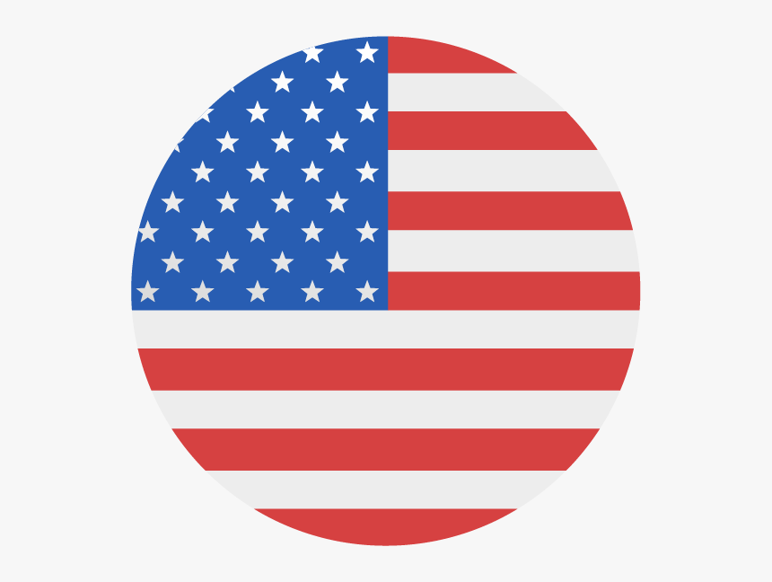 Us Flag Circle Png, Transparent Png, Free Download