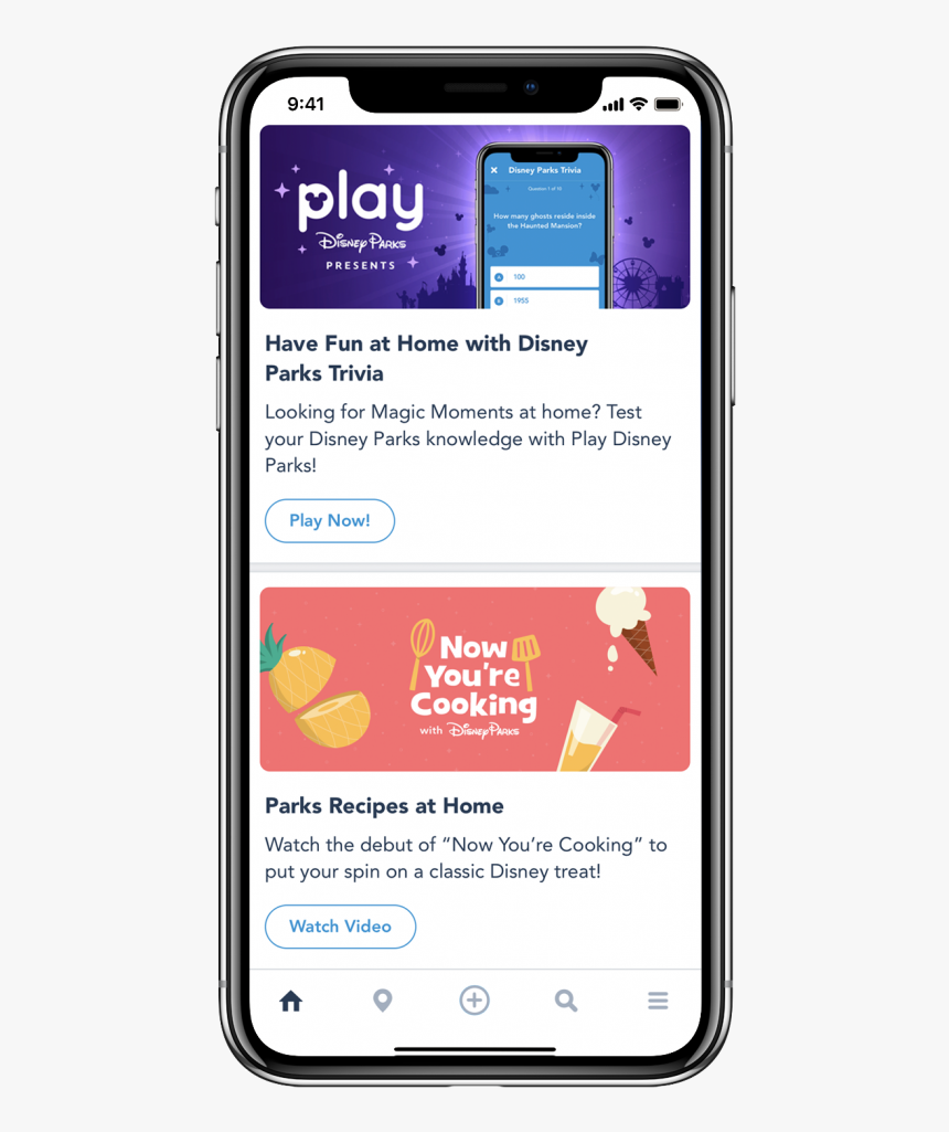 Play Disney Parks App Screen - My Disney Experience New Trivia, HD Png Download, Free Download