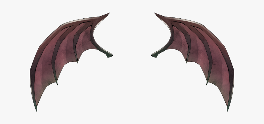#wings #demon #devil #scary #gacha - Cartoon, HD Png Download, Free Download
