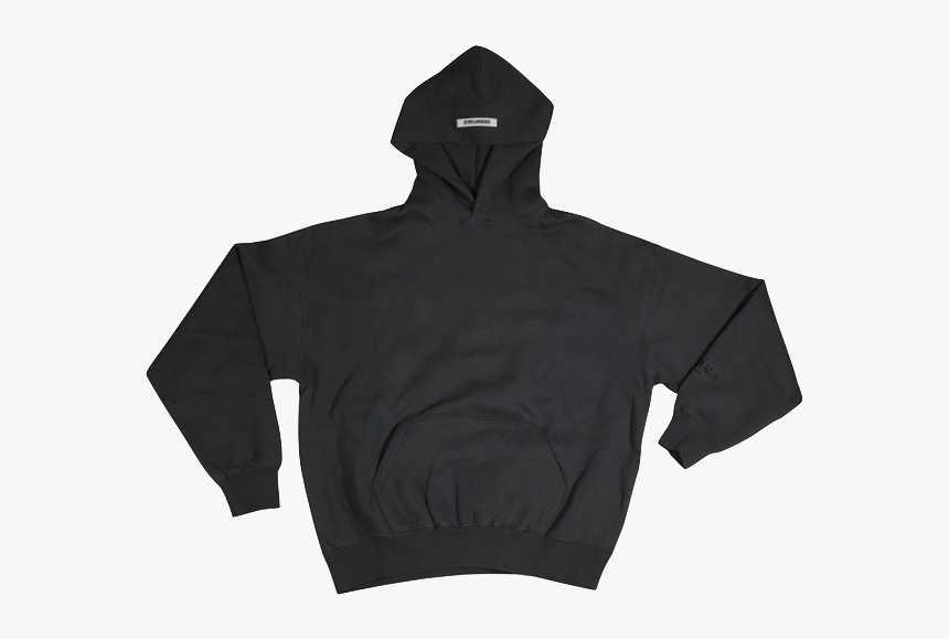 Fear Of God Essentials Hoodie Black, HD Png Download - kindpng