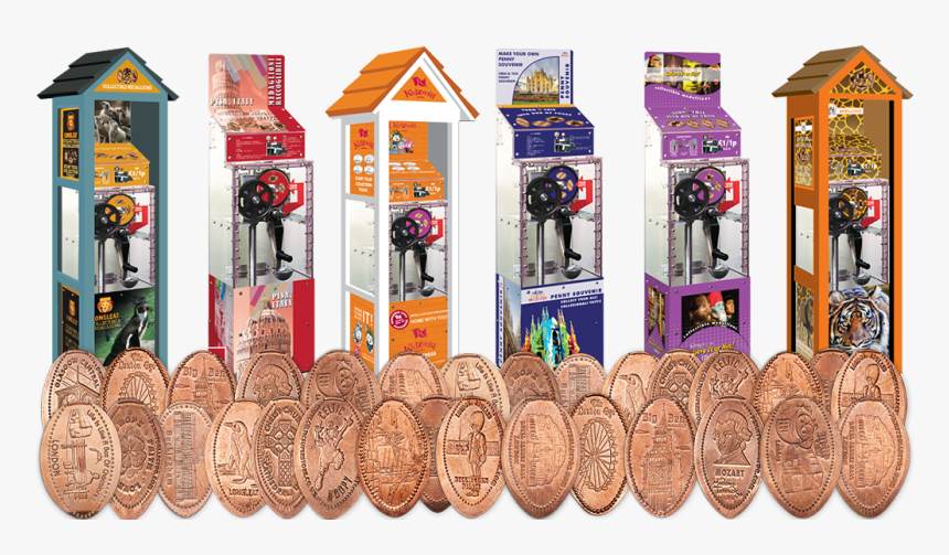 Penny Press Machine, HD Png Download, Free Download