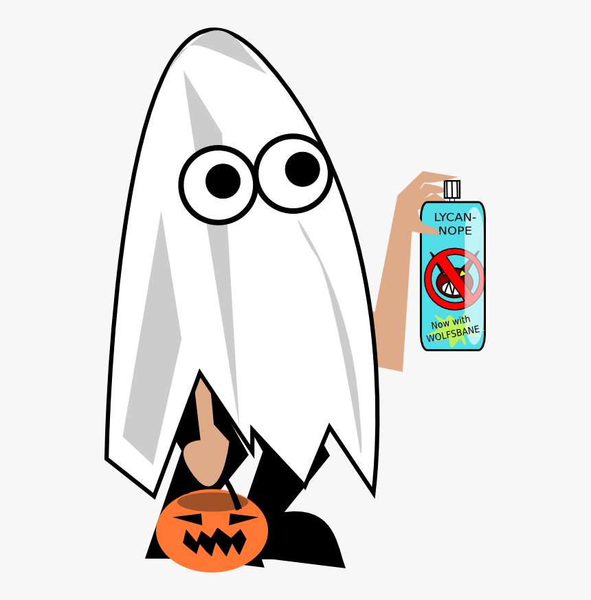 Trick - Clipart - Halloween Clipart Black And White Png, Transparent Png, Free Download