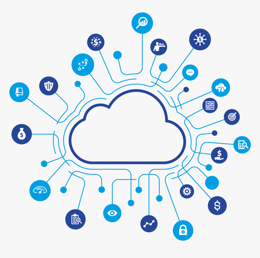 Cloud Computing Vector Art, HD Png Download, Free Download