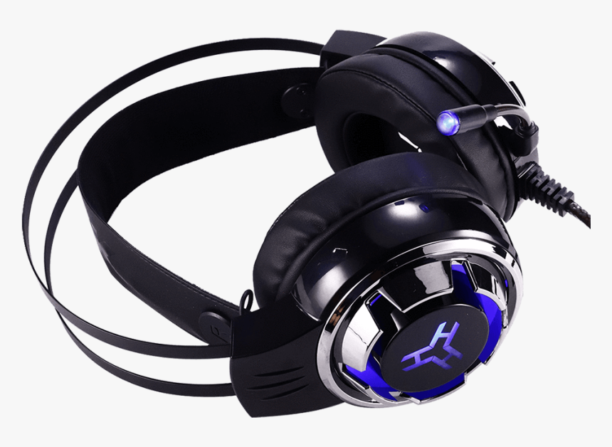 Rakk Karul Illuminated Gaming Headset Blue Box"
 Class="lazy - Headphones, HD Png Download, Free Download