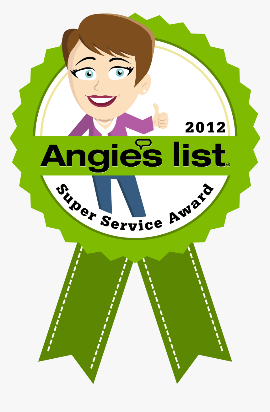 2011 Angie"s List Award Winner 2012 Angie"s List Award - Angie's List Super Service Award 2012, HD Png Download, Free Download