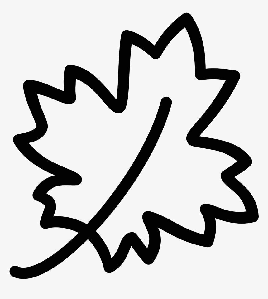 Maple Leaf Icon Png - Fall Leaf Icon Png, Transparent Png, Free Download