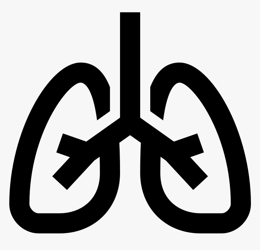 Lungs Symbol , Png Download - Lungs Symbol Png, Transparent Png, Free Download