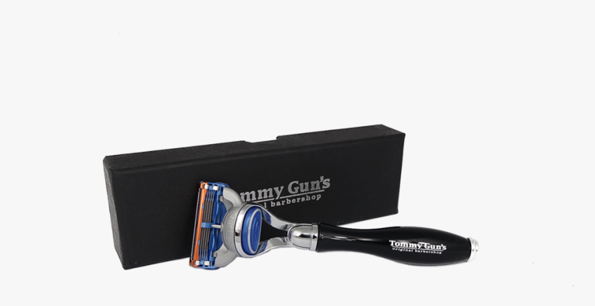 Tommy Gun"s Shave Tommy Guns Fusion Razor Resin Black - Box, HD Png Download, Free Download