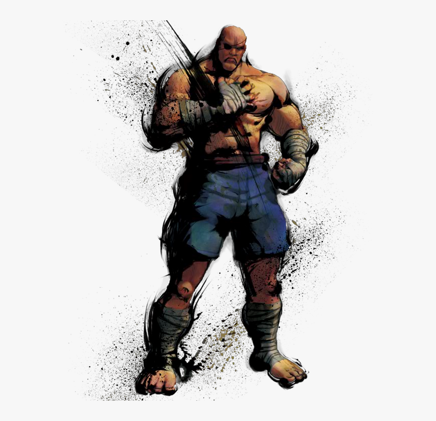 Thumb Image - Street Fighter Hd Wallpaper Sagat, HD Png Download, Free Download