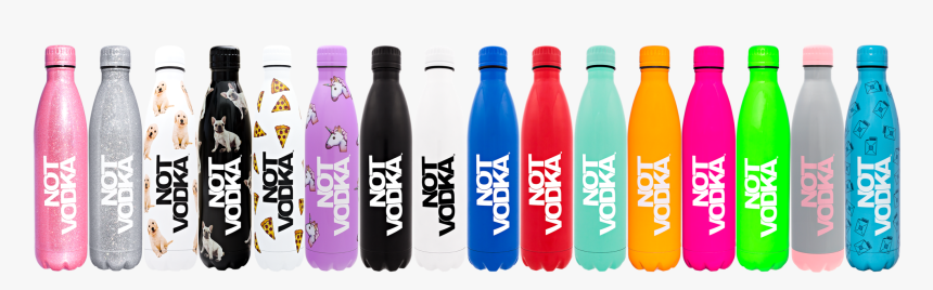 Not Vodka Water Bottle , Png Download - Water Bottle, Transparent Png, Free Download