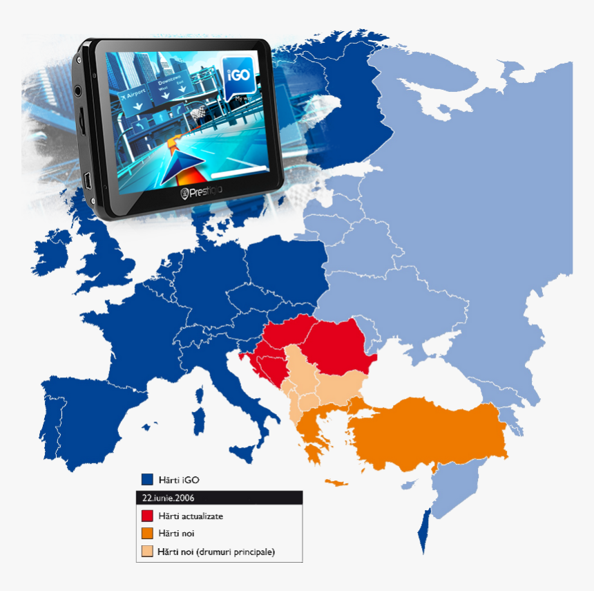 Crack Navteq Maps Updates - West Nile Virus Europe Map, HD Png Download, Free Download