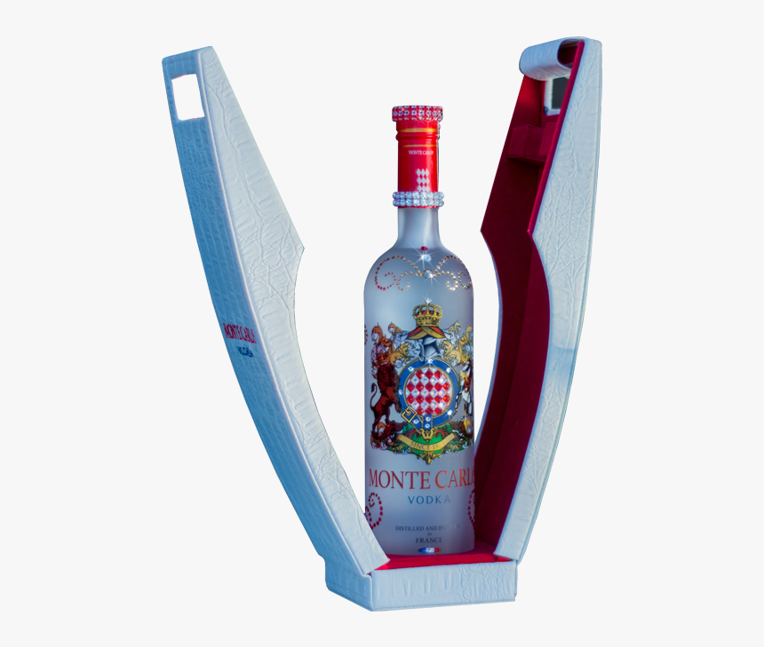 Monte Carlo Vodka Swarovski Bottle 750ml - Vodka Swarovski, HD Png Download, Free Download