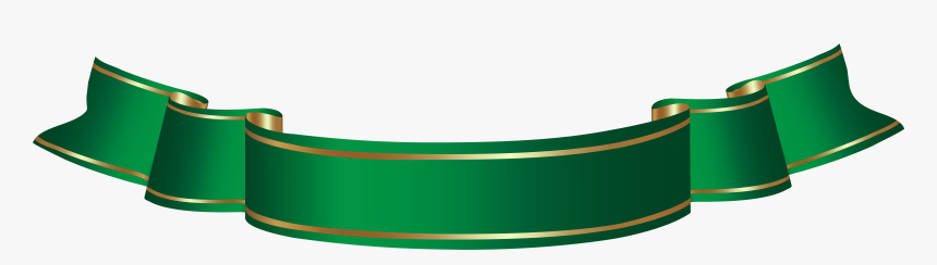 Banner Green Ribbon Png, Transparent Png, Free Download