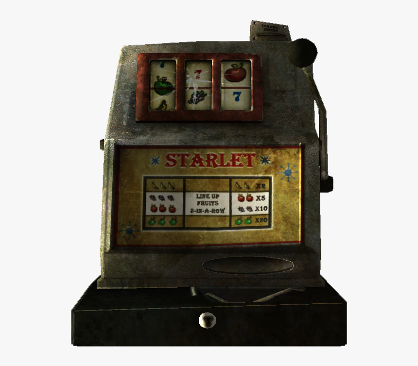Fnv Starlet Slotmachine - Fallout New Vegas Slot Machine Locations, HD Png Download, Free Download