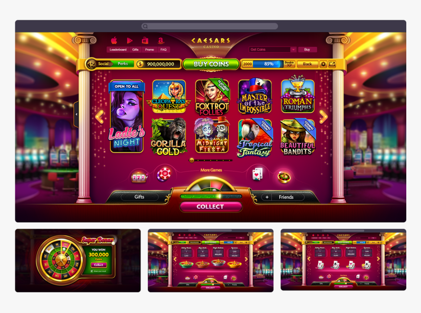 Slot Game Ui Design, HD Png Download, Free Download