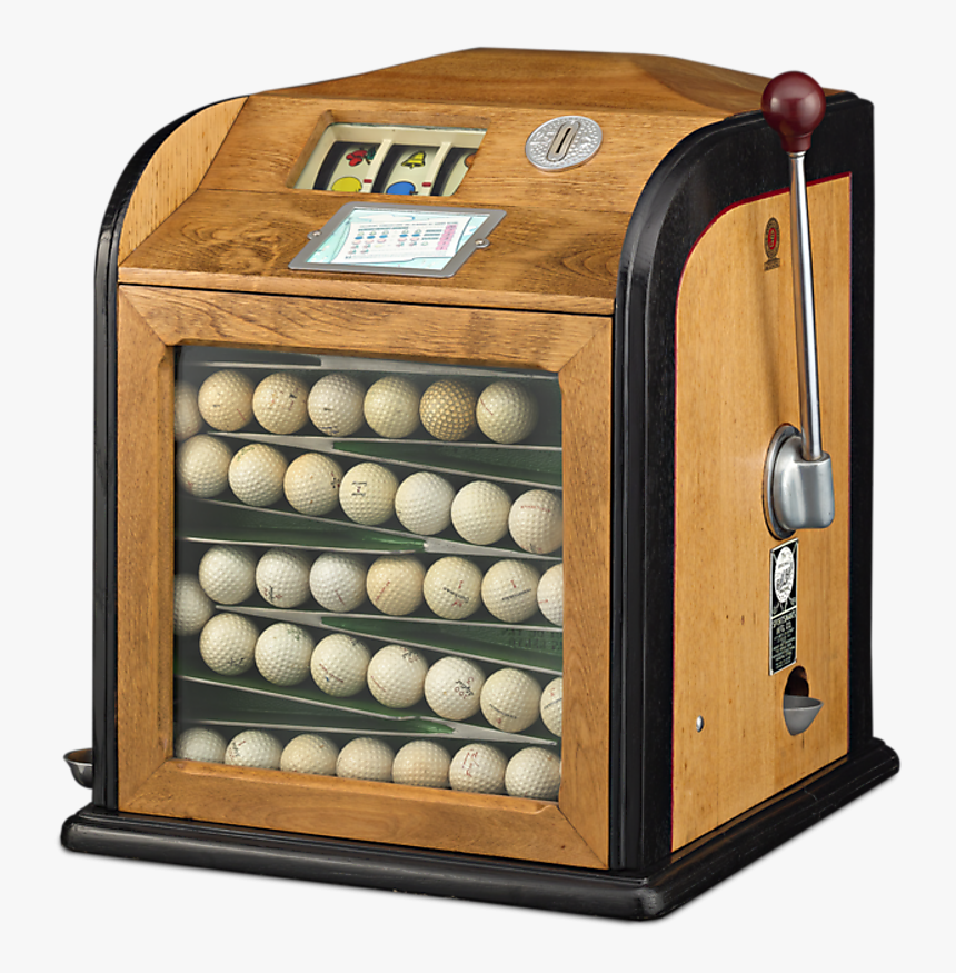 Jennings Sportsman Golf Ball Slot Machine , Png Download - Drink, Transparent Png, Free Download