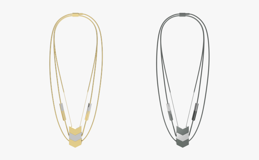 Tinsel Earbud Necklace Line 04 - Earrings, HD Png Download, Free Download