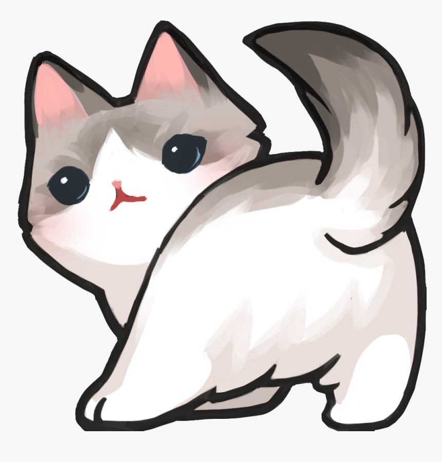 Transparent Emotes Cat - Transparent Cute Discord Emotes, HD Png Download, Free Download