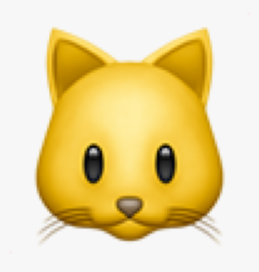 #emoji #iphoneemoji #cat #catemoji #kitty #cute #freetoedit - Animal Emoji Png, Transparent Png, Free Download